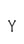 Y