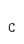 c