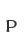 P