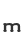 m