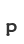 p