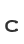 C