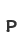 P