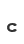 c