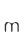 m