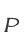 P