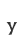 Y