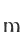 m
