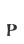 p