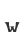 w