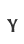 Y