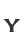 Y