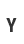 Y