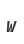 w
