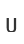 U