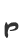 p