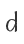 d