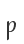 p