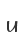 u