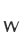 w