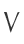 V
