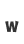 w