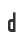 d