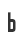 b