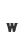 w