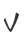 V