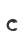 C