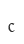 c