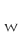w