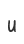 u