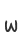 w