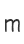 m