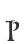 p