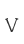 v