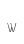 w