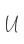 U