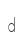 d