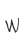 w
