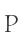 P