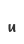 u