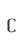 c