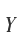 Y