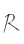 R