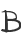 B