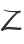 Z
