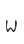 w